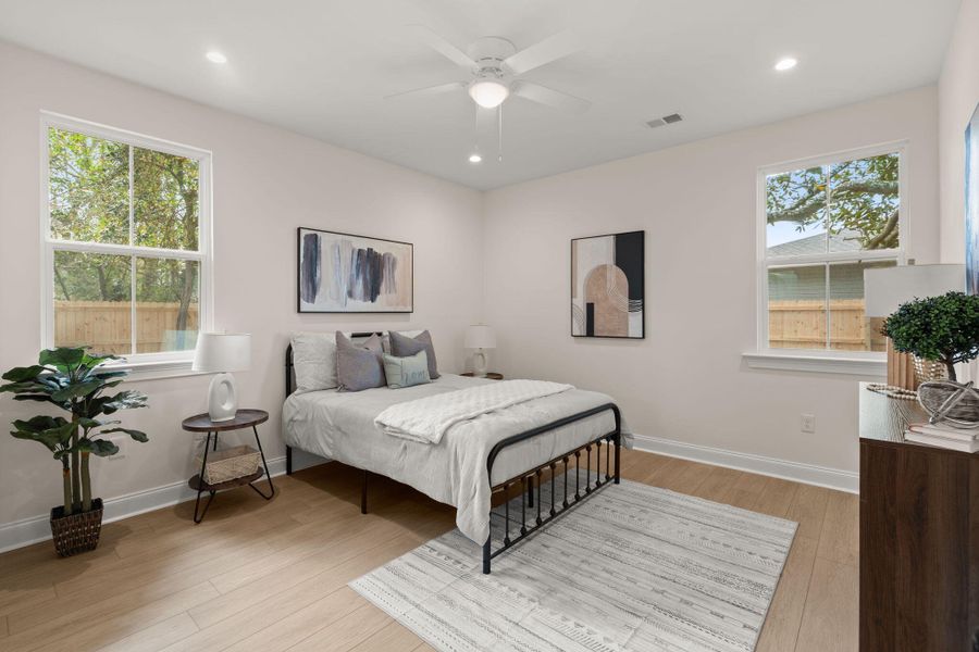 Furnished interior view inside a new home in , North Charleston (Image 10).