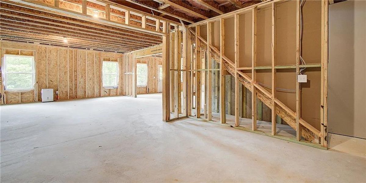 In-progress construction of a new home in Chapel Hill, Newnan, GA (Image 27). In-progress construction of a new home in Chapel Hill, Newnan, GA (Image 27).