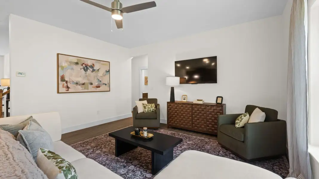 Furnished interior view inside a new home in Hawks Landing, Apison (Image 14).