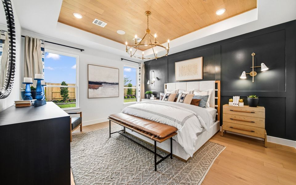 Furnished interior view inside a new home in Midline, Webster (Image 8).