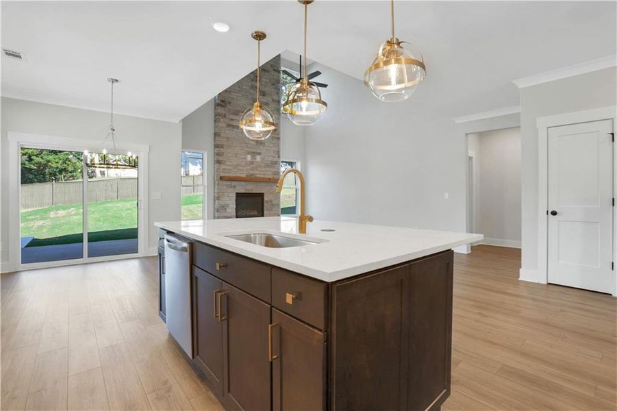 Furnished interior view inside a new home in Cambridge, Flowery Branch (Image 11).