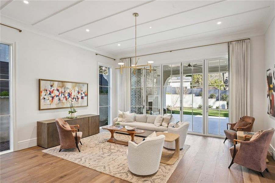 Furnished interior view inside a new home in , Atlanta (Image 43). Furnished interior view inside a new home in , Atlanta (Image 43).