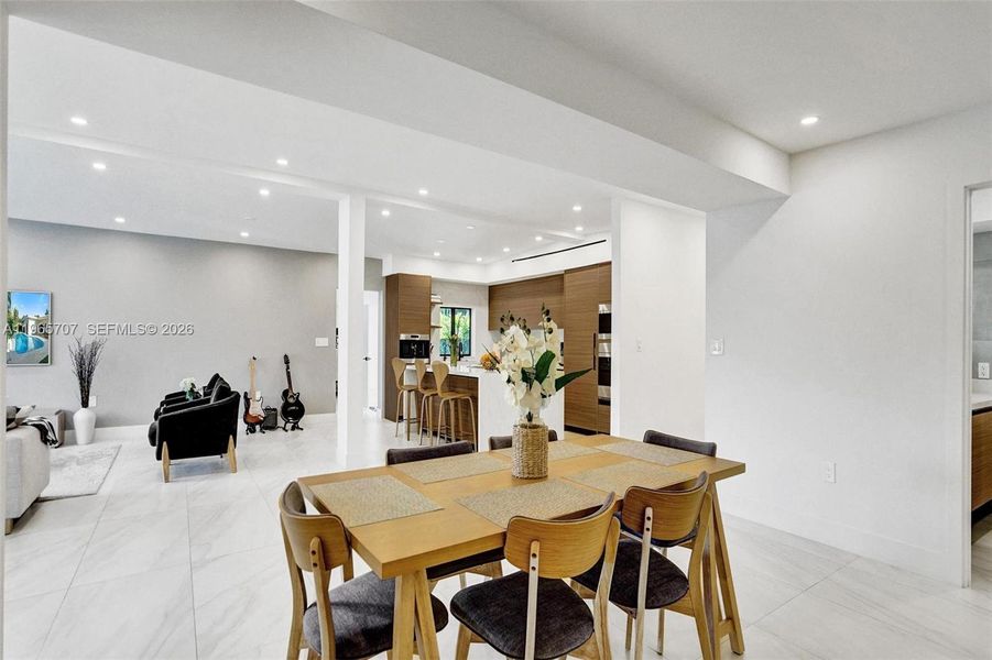 Furnished interior view inside a new home in , North Miami Beach (Image 29).