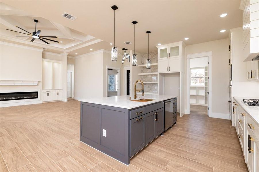 Furnished interior view inside a new home in , Granbury (Image 7).