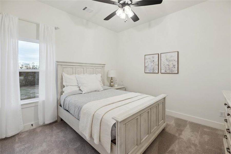 Furnished interior view inside a new home in Vintage Oaks, Weatherford (Image 24).