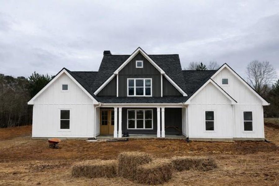 In-progress construction of a new home in , Cumming, GA (Image 6).