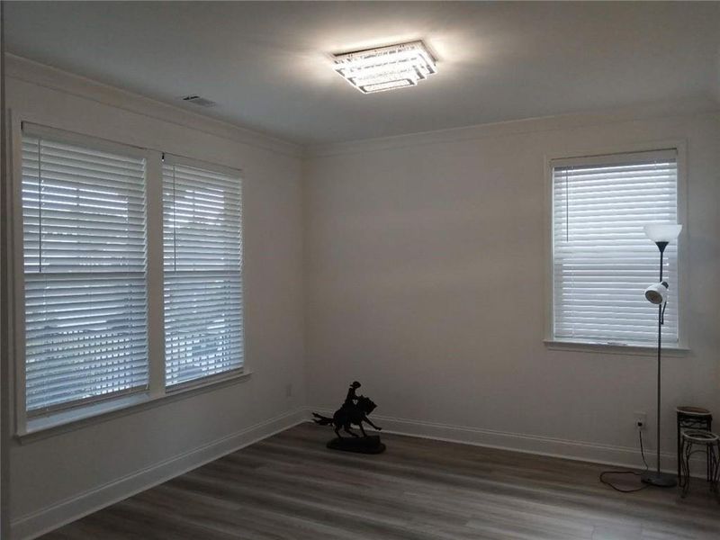 Spacious, unfurnished interior of a new home in Bailey Fence, Dacula (Image 22). Spacious, unfurnished interior of a new home in Bailey Fence, Dacula (Image 22).