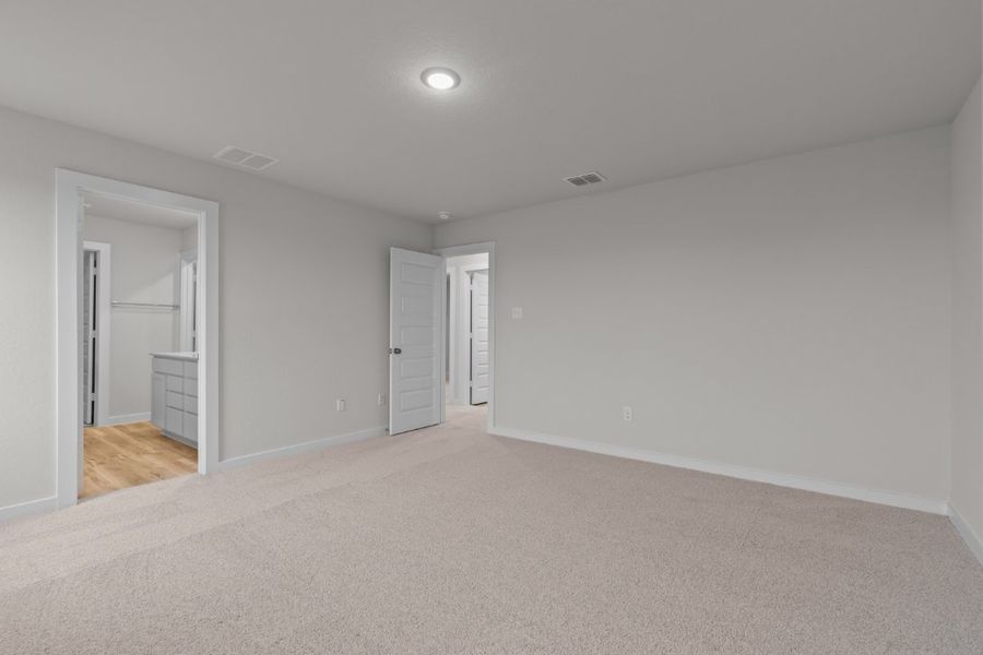 A room with white walls.