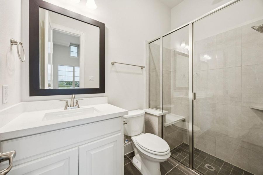 Representative furnished interior of a home built from the Grand Maison III by Grand Homes in Kings Crossing, Parker (Image 11).