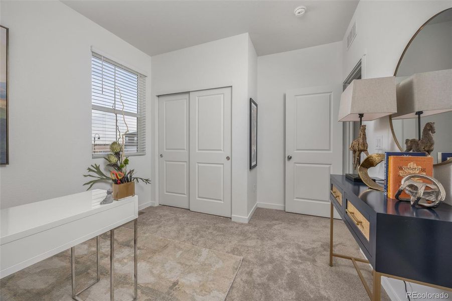 Furnished interior view inside a new home in Whisper Village, Arvada (Image 25).