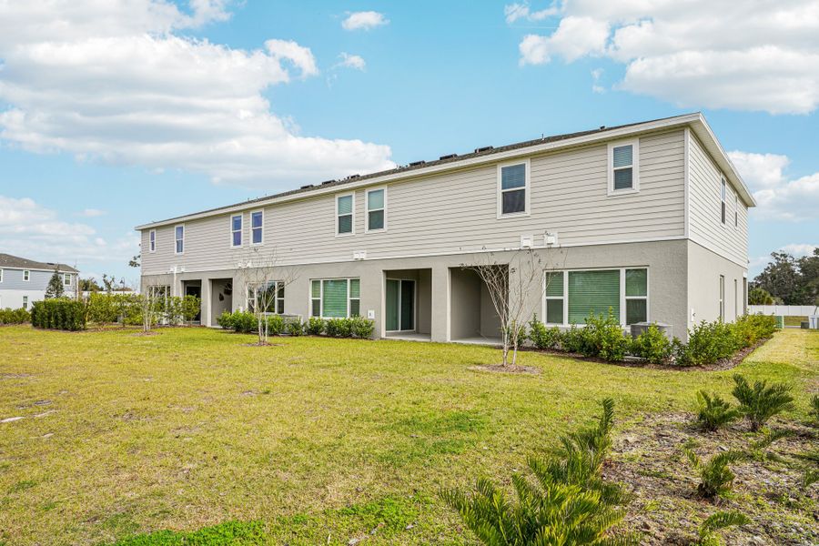 Representative exterior details of a home built from the Powell by Risewell Homes in Thompson Village Townhomes, Apopka (Image 3).
