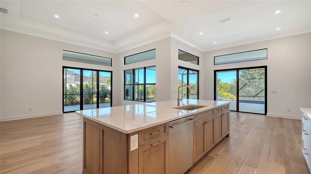 Furnished interior view inside a new home in , Venice (Image 7). Furnished interior view inside a new home in , Venice (Image 7).