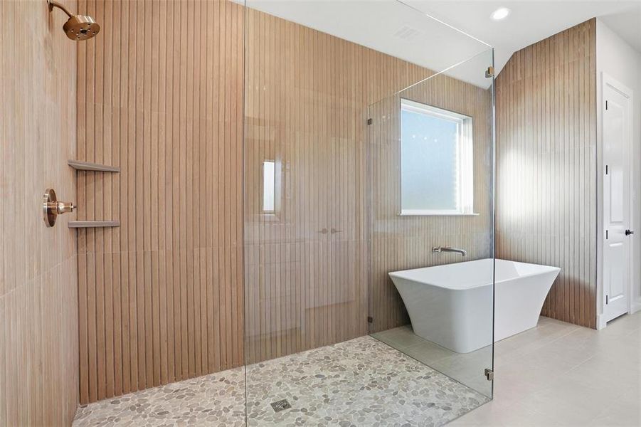 Furnished interior view inside a new home in Aledo Heights - Aledo ISD, Annetta South (Image 11).