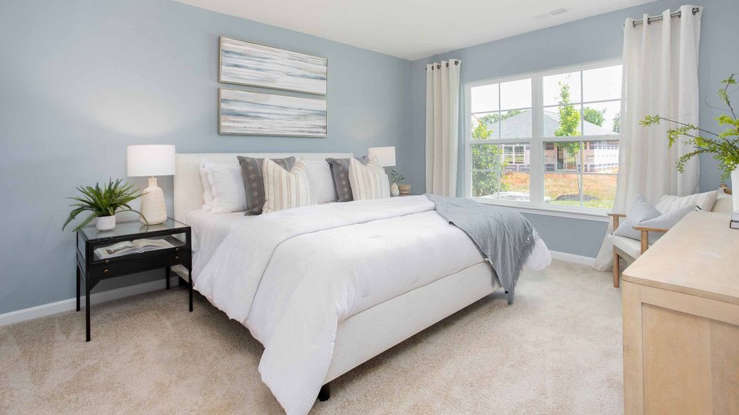 Furnished interior view inside a new home in Evergreen Landing, Lexington (Image 15).