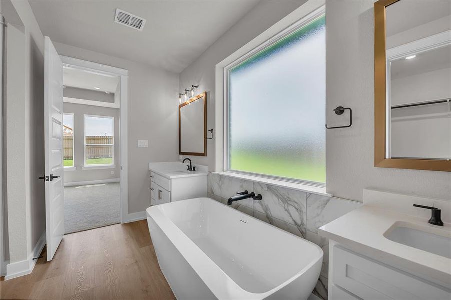 Furnished interior view inside a new home in Rosenthal Estates, Lorena (Image 9).