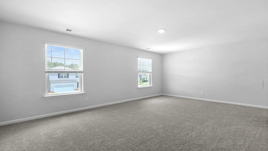 Spacious, unfurnished interior of a new home in Pine Hills at Cane Bay, Summerville (Image 21).