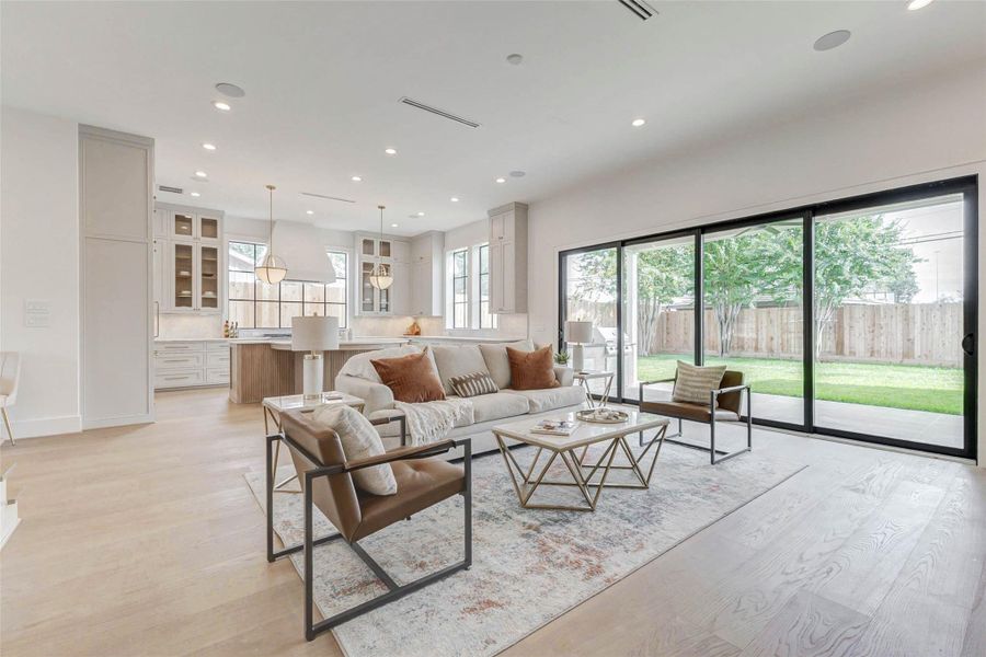 Furnished interior view inside a new home in , Houston (Image 7). Furnished interior view inside a new home in , Houston (Image 7).