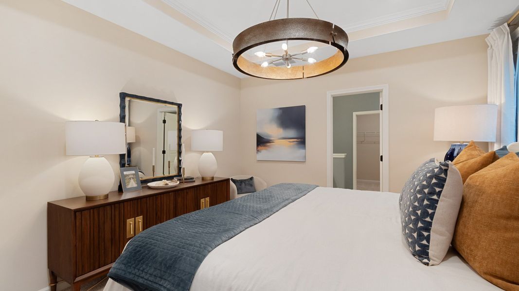 Representative furnished interior of a home built from the Emma by DRB Homes in Abbotts Crossing, Conyers (Image 14). Representative furnished interior of a home built from the Emma by DRB Homes in Abbotts Crossing, Conyers (Image 14).