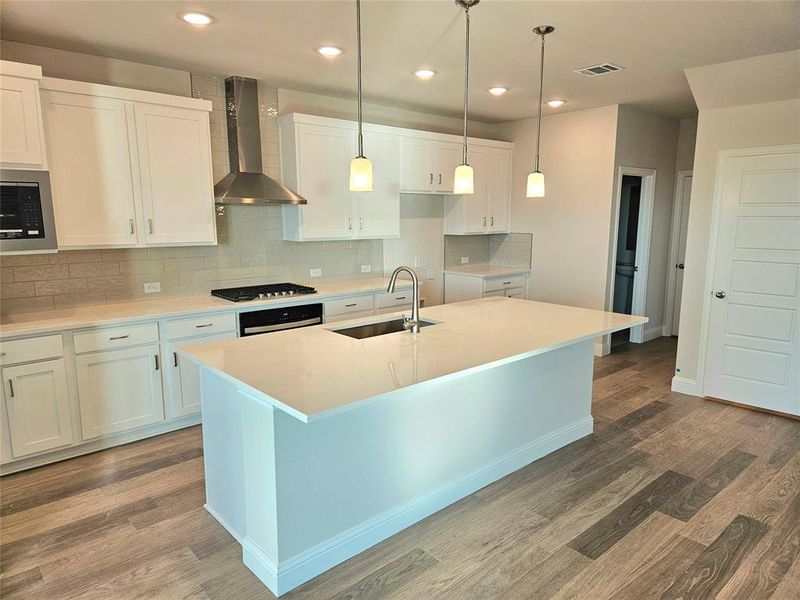 Furnished interior view inside a new home in Bayside, Rowlett (Image 5).