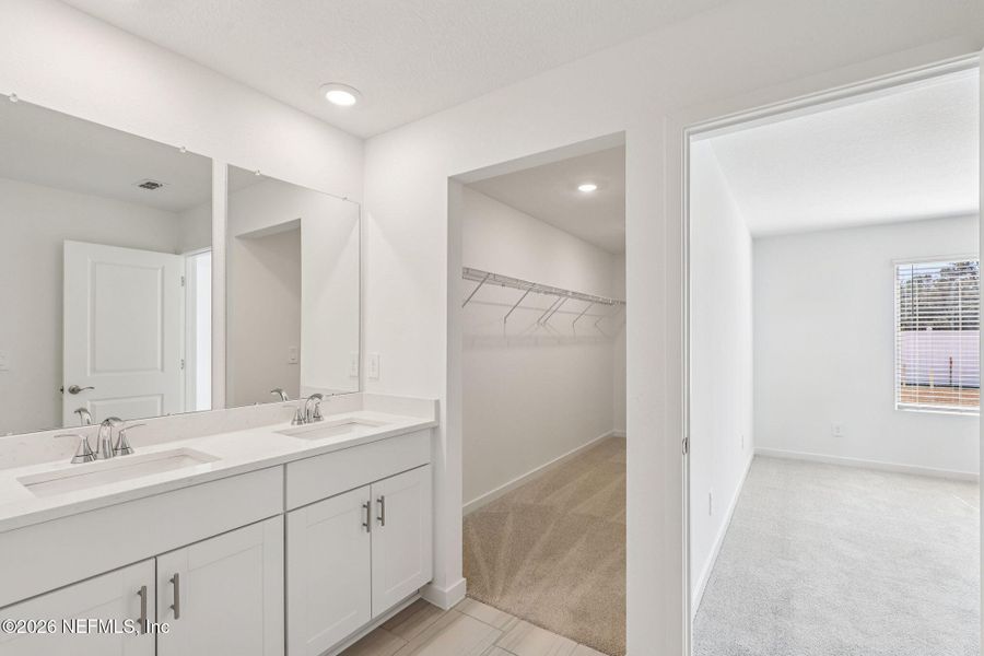 Furnished interior view inside a new home in Colbert Landings, Palm Coast (Image 14).