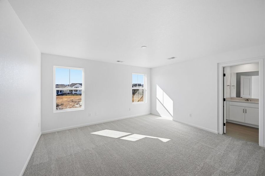 Spacious, unfurnished interior of a new home in Macanta, Castle Rock (Image 19).