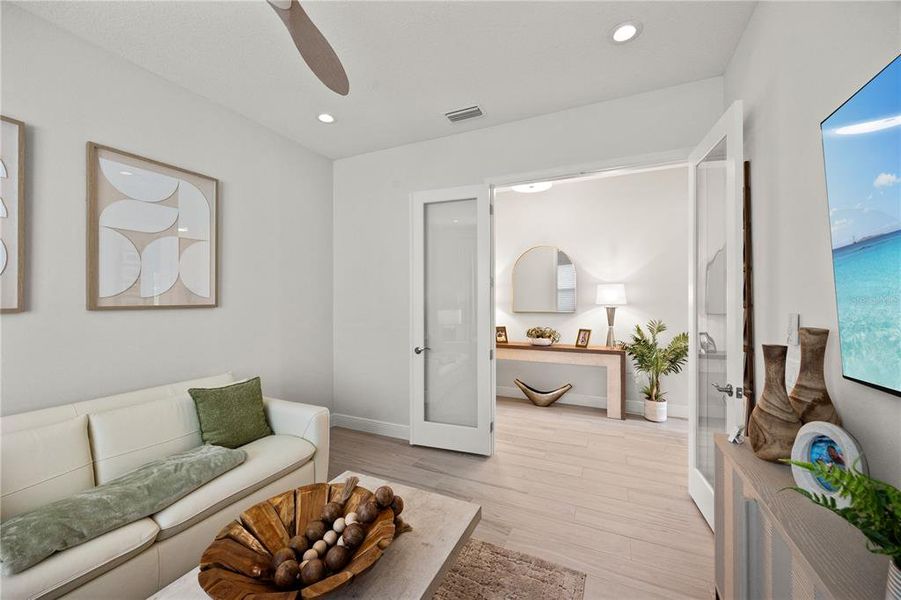 Furnished interior view inside a new home in , Sarasota (Image 11). Furnished interior view inside a new home in , Sarasota (Image 11).