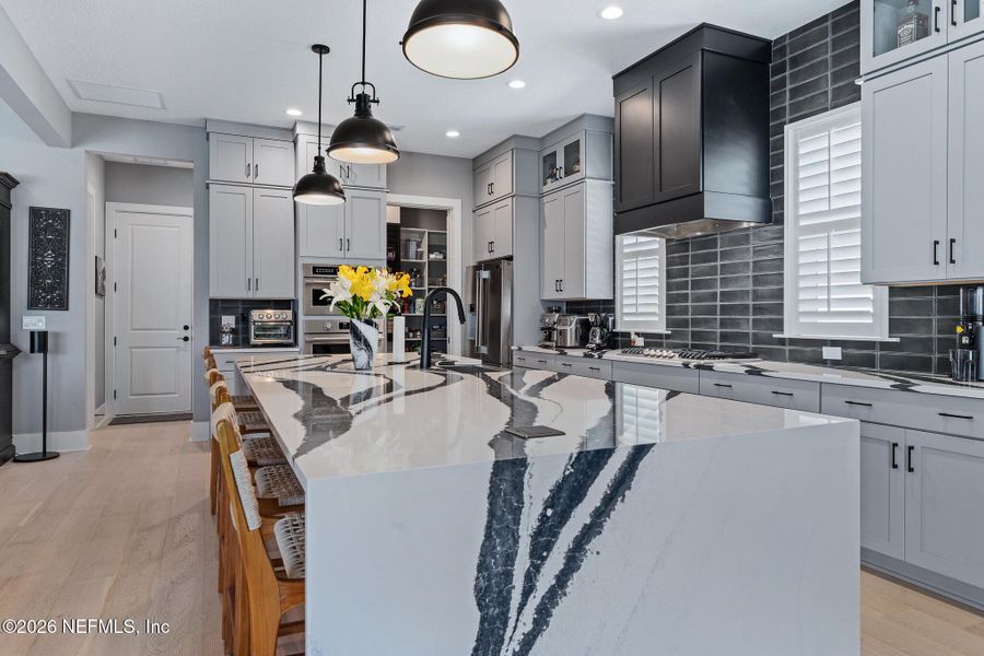 Furnished interior view inside a new home in Marshes of Madeira, St. Augustine (Image 41). Furnished interior view inside a new home in Marshes of Madeira, St. Augustine (Image 41).