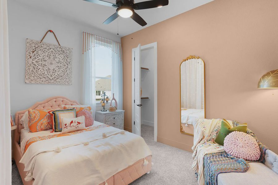 Representative furnished interior of a home built from the Silas by Chesmar Homes in Lariat, Liberty Hill (Image 11). Representative furnished interior of a home built from the Silas by Chesmar Homes in Lariat, Liberty Hill (Image 11).