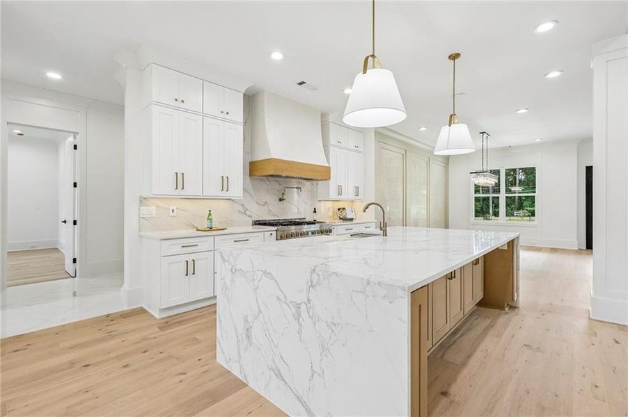 Furnished interior view inside a new home in , Hoschton (Image 14).