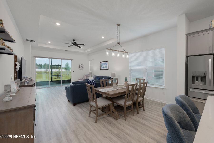 Furnished interior view inside a new home in , St. Augustine (Image 19).