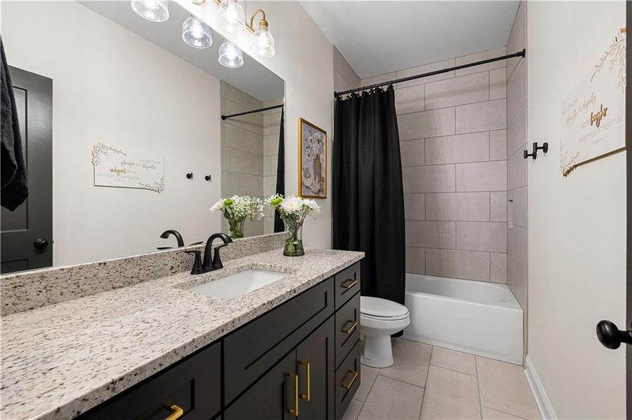 Furnished interior view inside a new home in , Winston (Image 10).