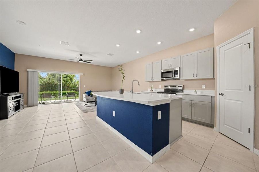 Furnished interior view inside a new home in , St. Cloud (Image 11).