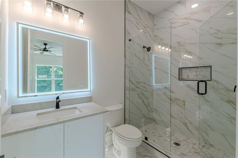 Furnished interior view inside a new home in , McDonough (Image 16).