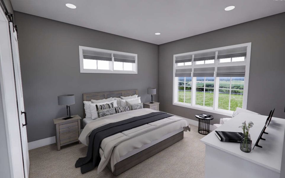 Representative furnished interior of a home built from the Milton by Zeal Home Builders in Patti Lynn Hills, Paradise (Image 16).