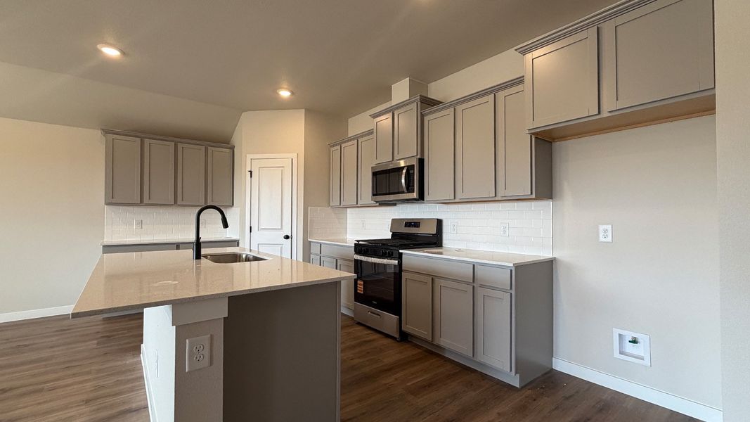 Furnished interior view inside a new home in The Lakes Northwest, Robstown (Image 6). Furnished interior view inside a new home in The Lakes Northwest, Robstown (Image 6).