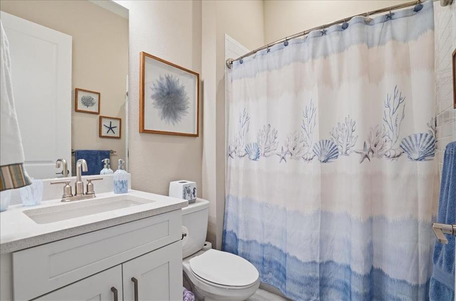 Furnished interior view inside a new home in Esplanade at Artisan Lakes, Palmetto (Image 42).