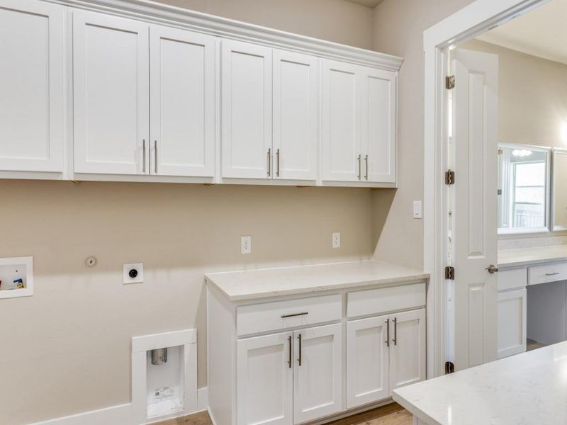 Furnished interior view inside a new home in Ladera at the Reserve, Mansfield (Image 14).