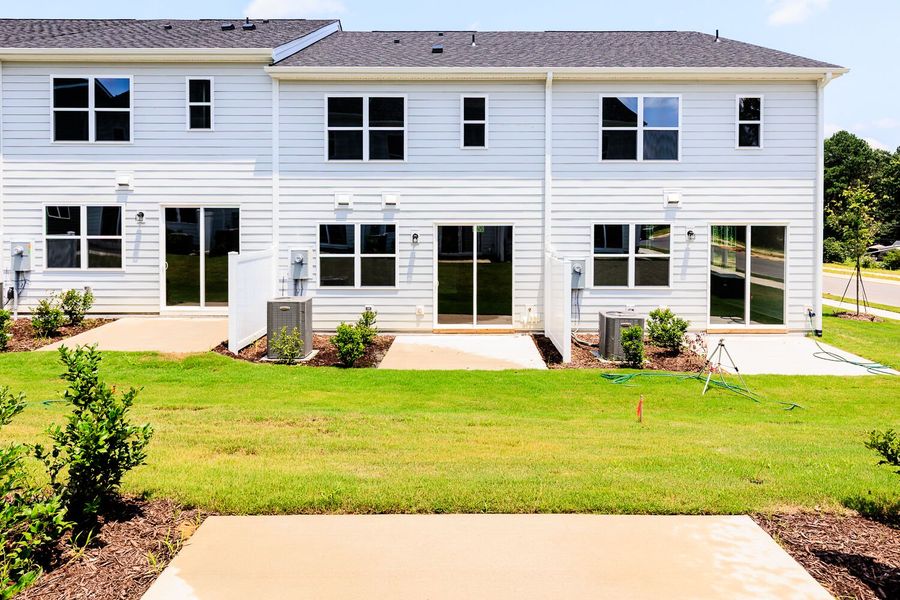 Exterior details and patio area of a home in Vaughan Farms, Angier (Image 4). Exterior details and patio area of a home in Vaughan Farms, Angier (Image 4).