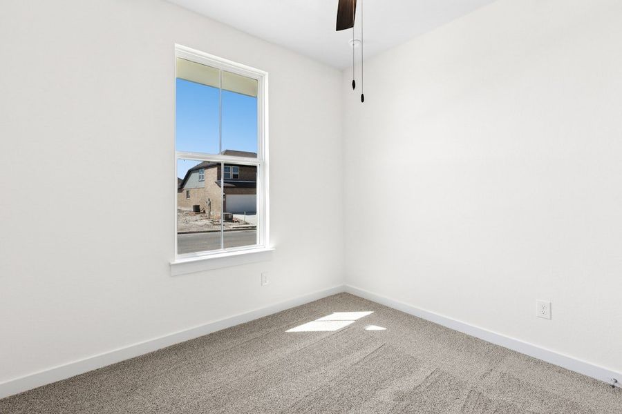 Spacious, unfurnished interior of a new home in Mayfair, New Braunfels (Image 28). Spacious, unfurnished interior of a new home in Mayfair, New Braunfels (Image 28).