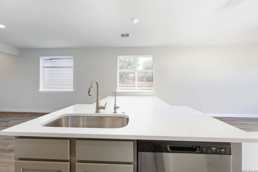 Close-up of interior finishes inside a home in , New Braunfels (Image 18).