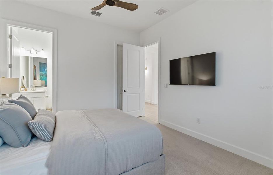 Furnished interior view inside a new home in , Palmetto (Image 9).