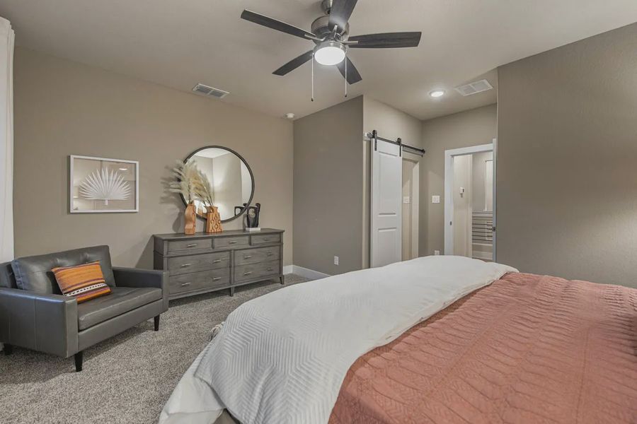 Representative furnished interior of a home built from the Balder by Chesmar Homes in Rose Hill, Marion (Image 10).