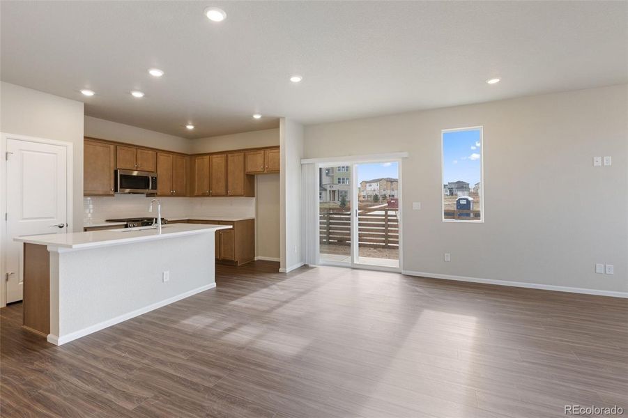 Furnished interior view inside a new home in , Aurora (Image 13).