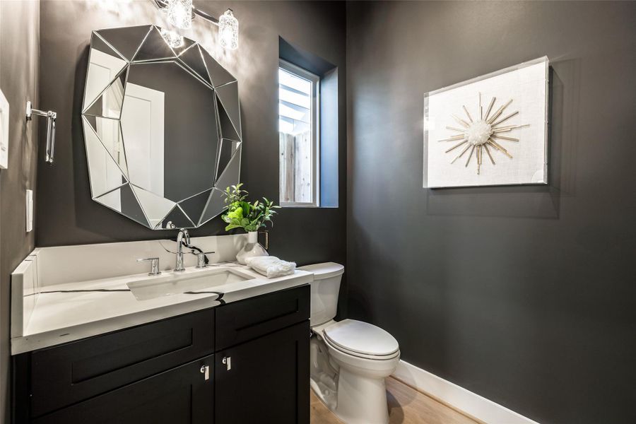 Furnished interior view inside a new home in , Houston (Image 31).