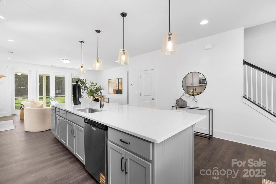 Furnished interior view inside a new home in Stonebridge Fairways, Monroe (Image 17).