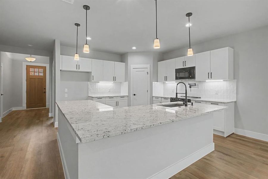 Furnished interior view inside a new home in , Dallas (Image 6). Furnished interior view inside a new home in , Dallas (Image 6).