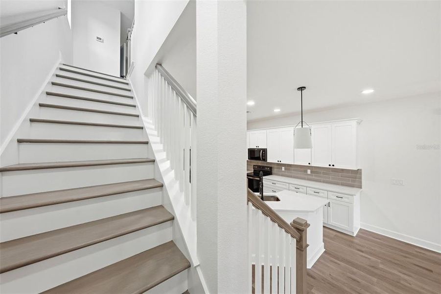 Furnished interior view inside a new home in , Eustis (Image 40).