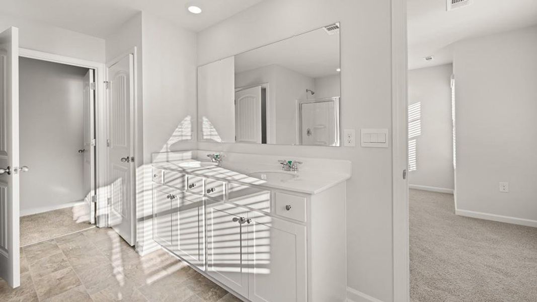 Furnished interior view inside a new home in Mountain Park, Dahlonega (Image 7).