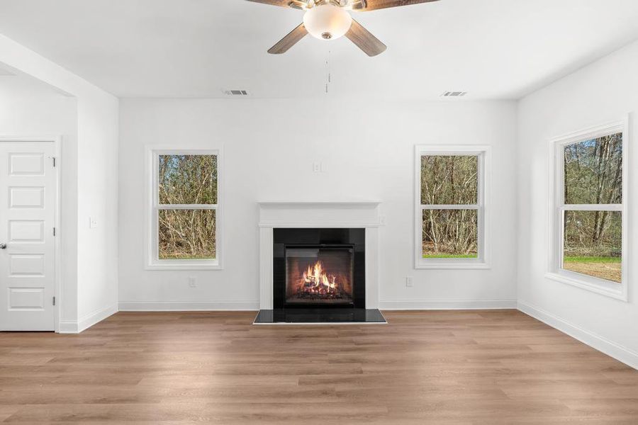 Spacious, unfurnished interior of a new home in , Locust Grove (Image 32).