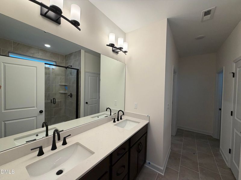 Furnished interior view inside a new home in Wendell Ridge, Wendell (Image 6).